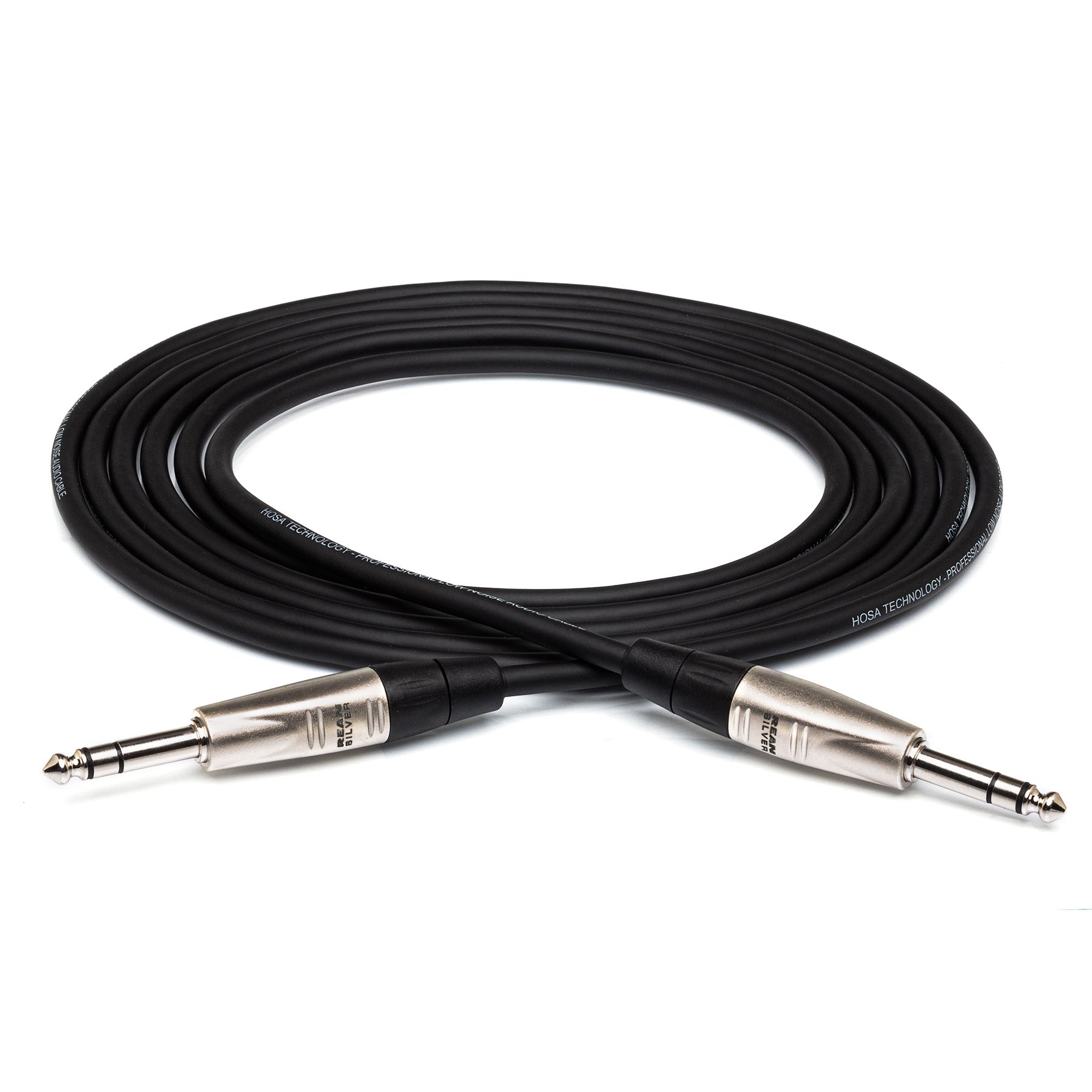 HOSA Pro Balanced Interconnect REAN 1/4 in TRS to Same 10 ft - HSS-010