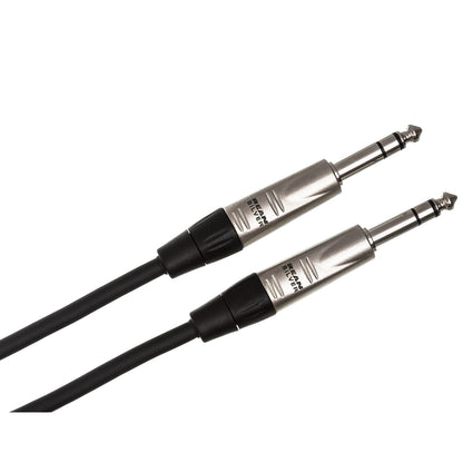 HOSA Pro Balanced Interconnect REAN 1/4 in TRS to Same 10 ft - HSS-010