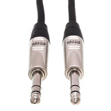 HOSA Pro Balanced Interconnect REAN 1/4 in TRS to Same 5 ft - HSS-005