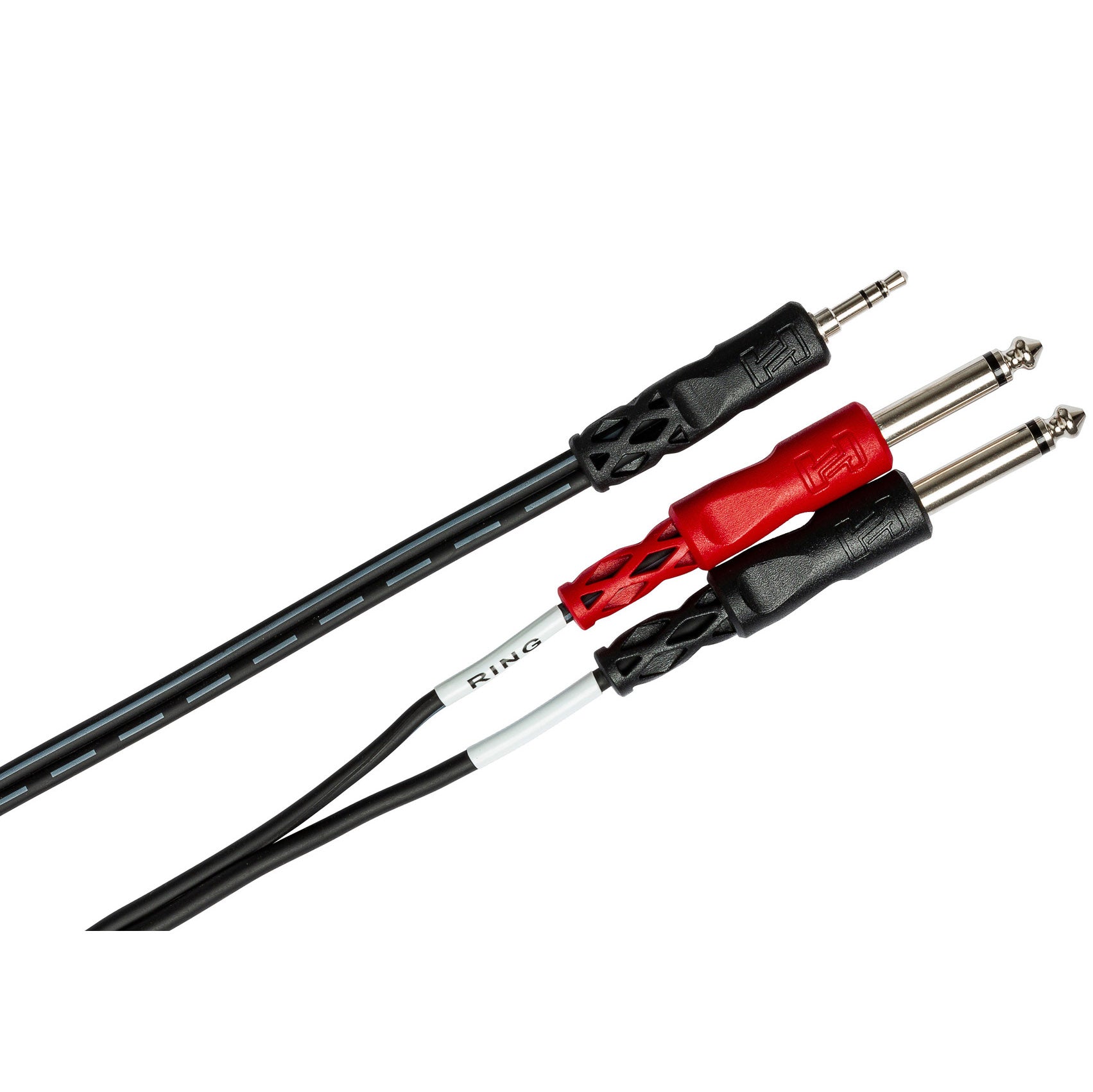 HOSA Stereo Breakout 3.5 mm TRS to Dual 1/4 in TS (10 ft) - CMP-159
