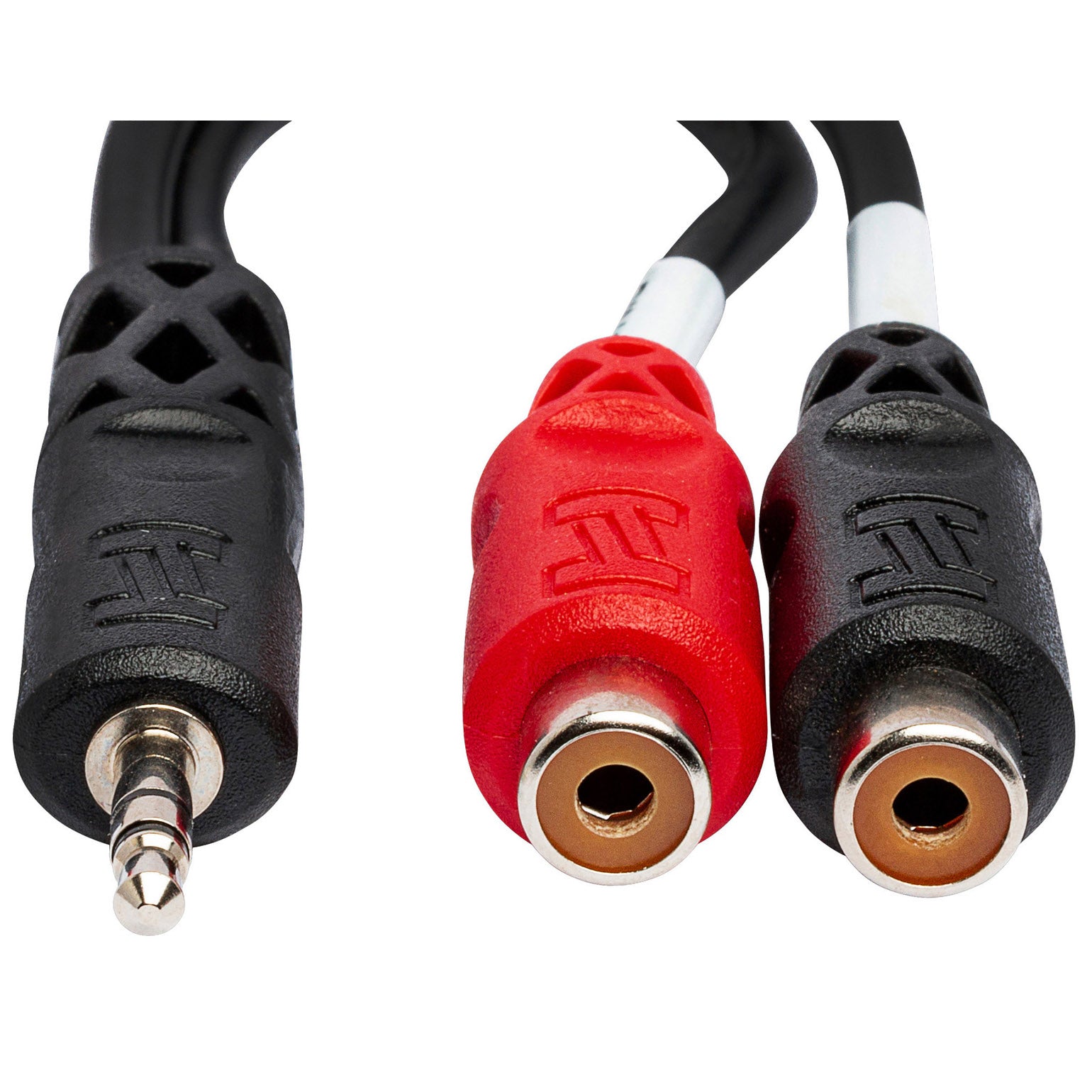 HOSA Stereo Breakout 3.5 mm TRS to Dual RCAF - YRA-154