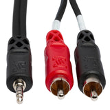 HOSA Stereo Breakout 3.5 mm TRS to Dual RCA (6 ft) - CMR-206