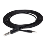 HOSA Stereo Interconnect 3.5 mm TRS to 1/4 in TRS (10 ft) - CMS-110