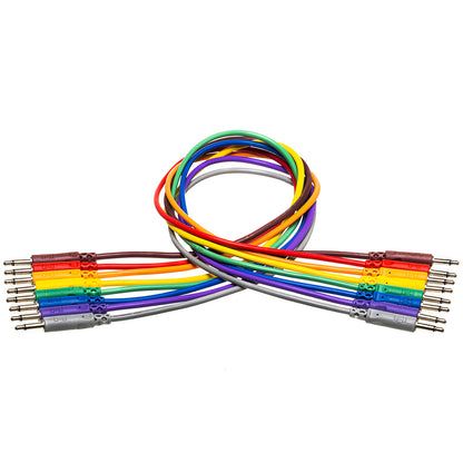 HOSA Unbalanced Patch Cables 3.5 mm TS to Same (3 ft) - CMM-890