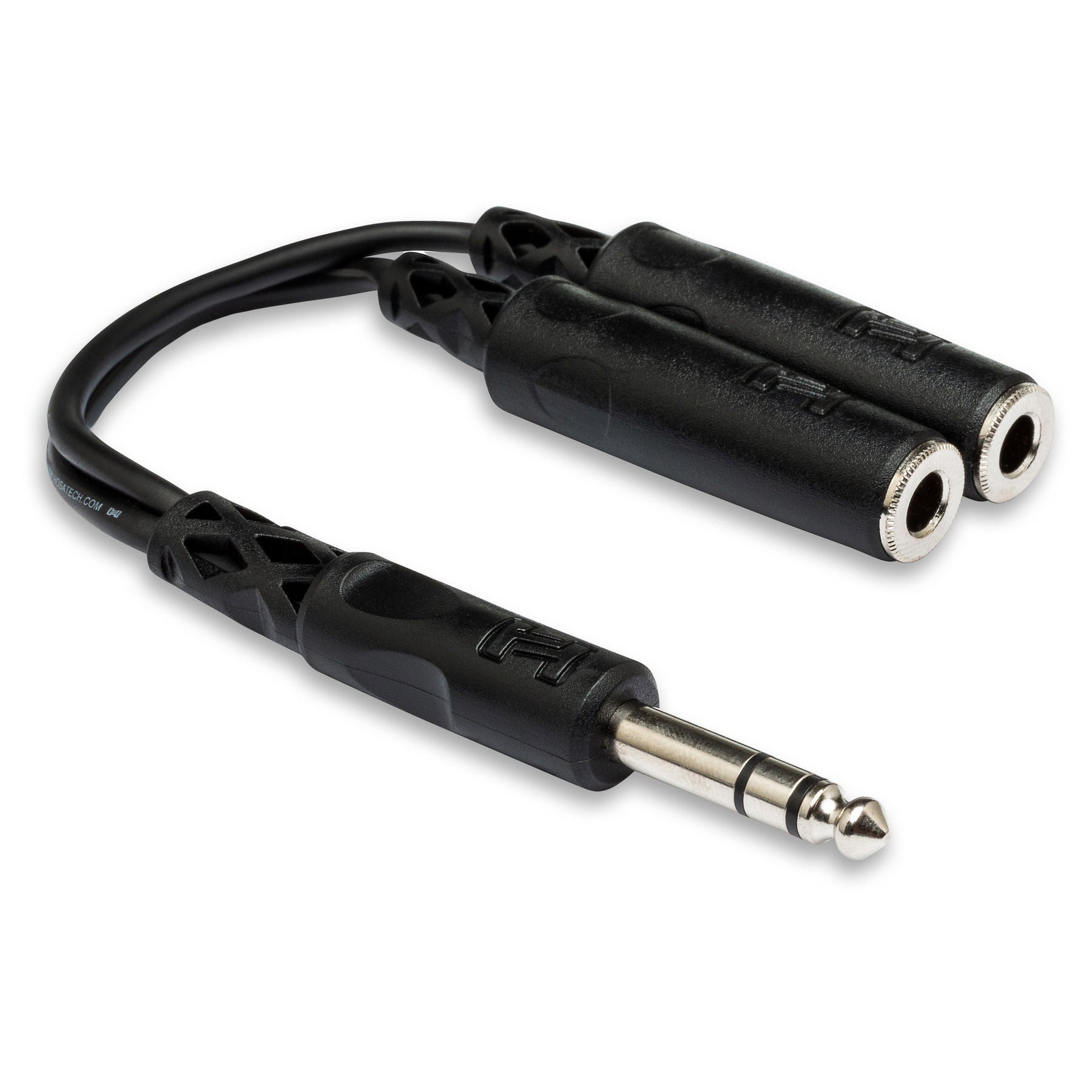 HOSA Y Cable 1/4 in TRS to Dual 1/4 in TRSF - YPP-118