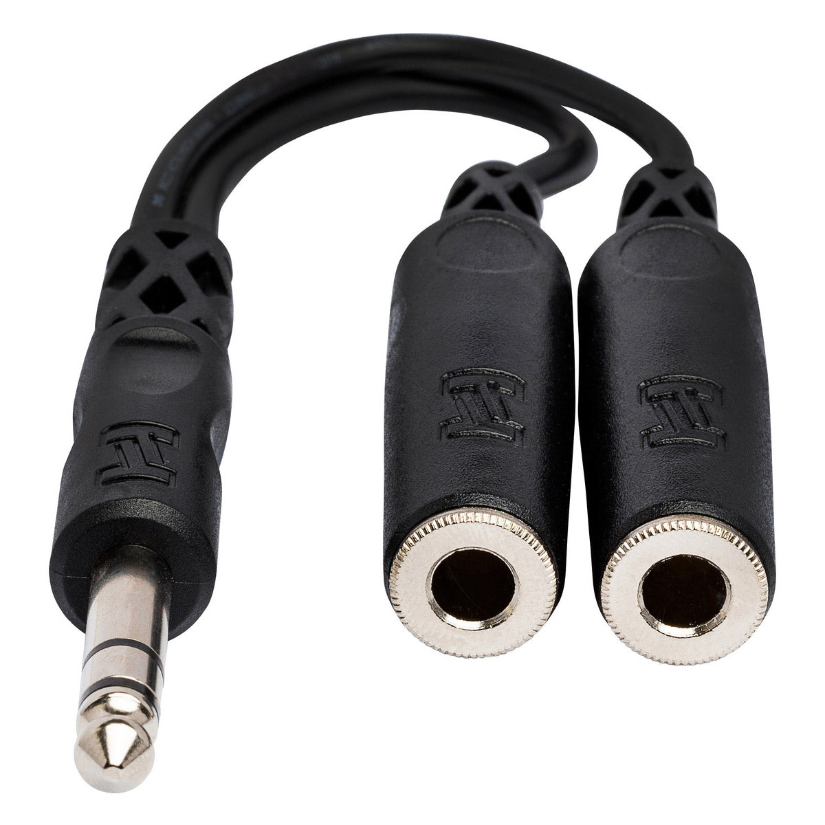 HOSA Y Cable 1/4 in TRS to Dual 1/4 in TRSF - YPP-118