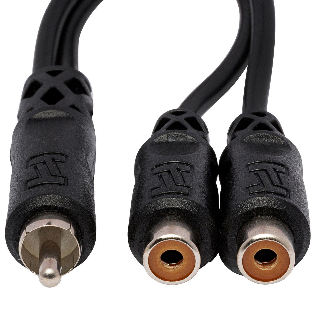 HOSA Y Cable RCA to Dual RCAF - YRA-104