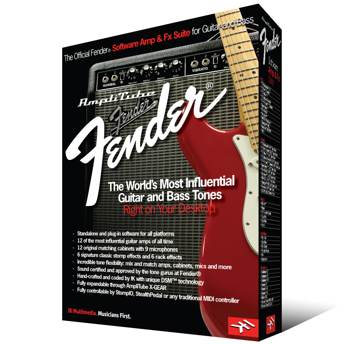IK Multimedia AmpliTube Fender Guitar Amp Effects