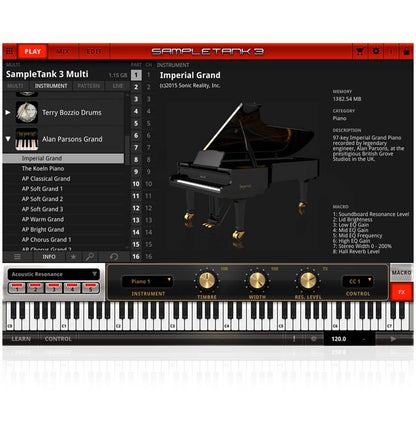 IK Multimedia Custom Shop Alan Parsons Imperial Grand