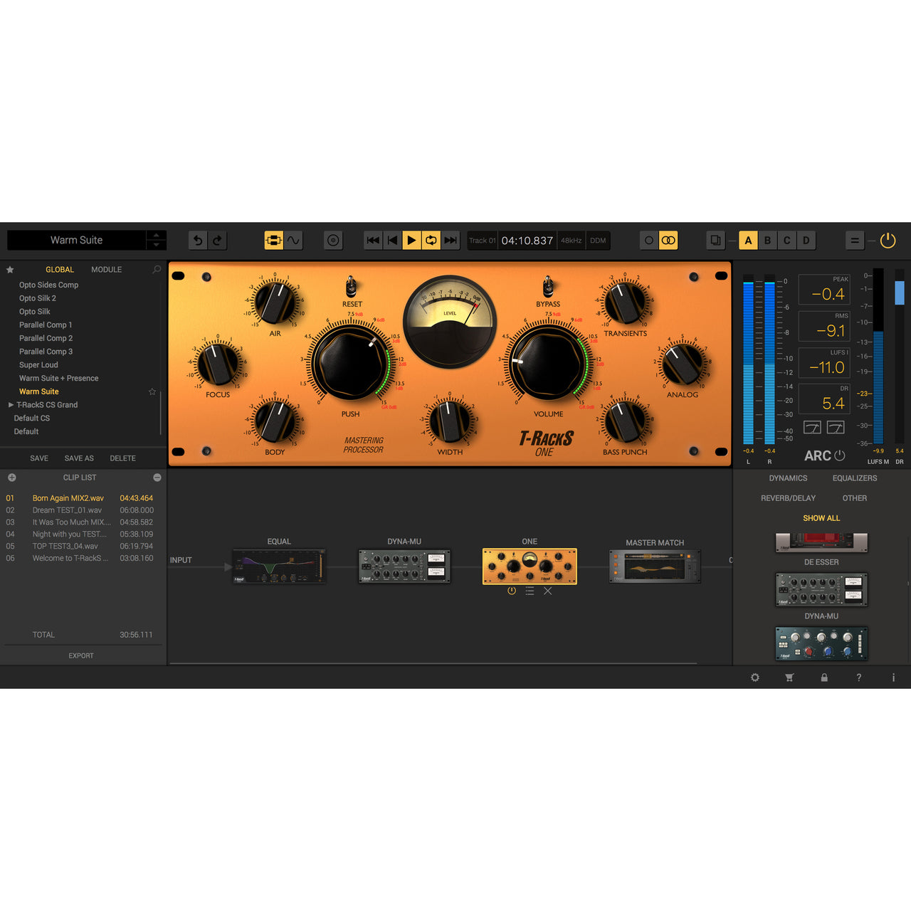 IK Multimedia T-RackS MAX Upgrade