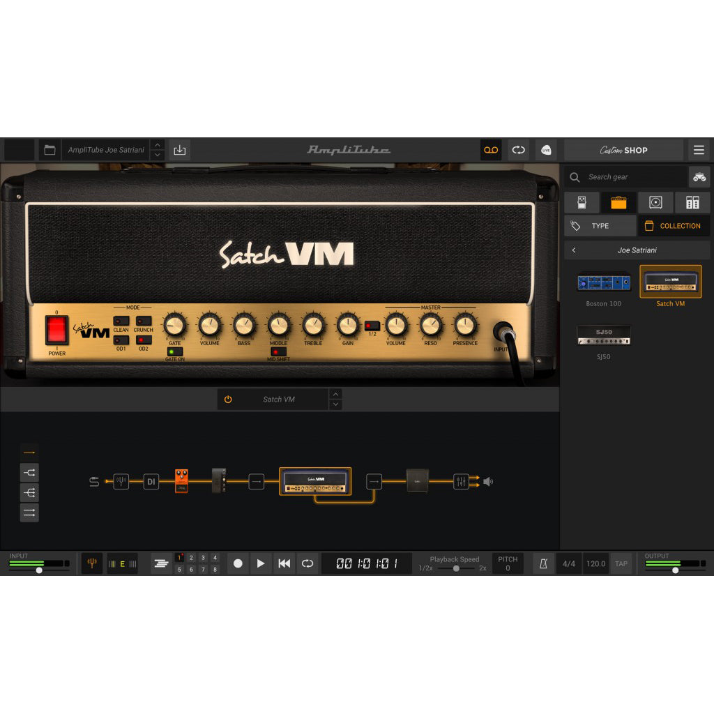 IK Multimedia AmpliTube Joe Satriani