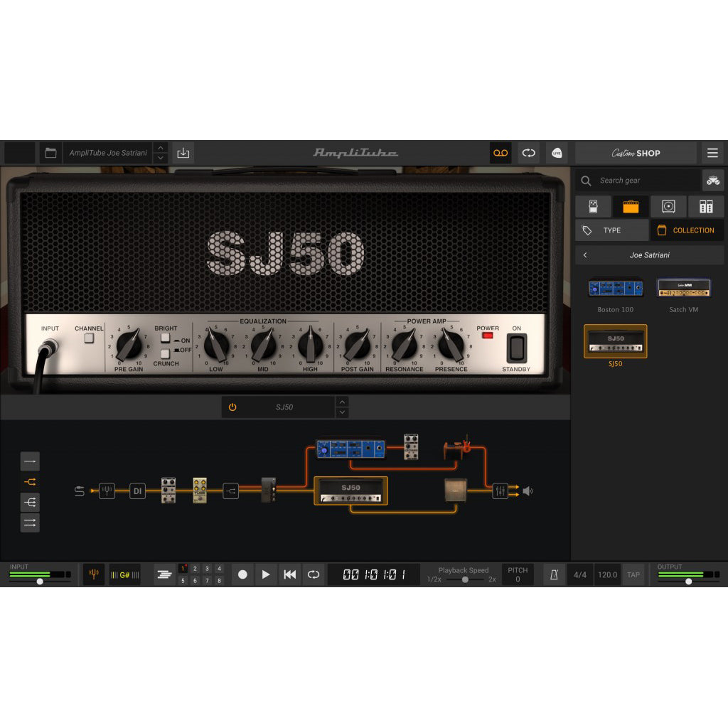 IK Multimedia AmpliTube Joe Satriani