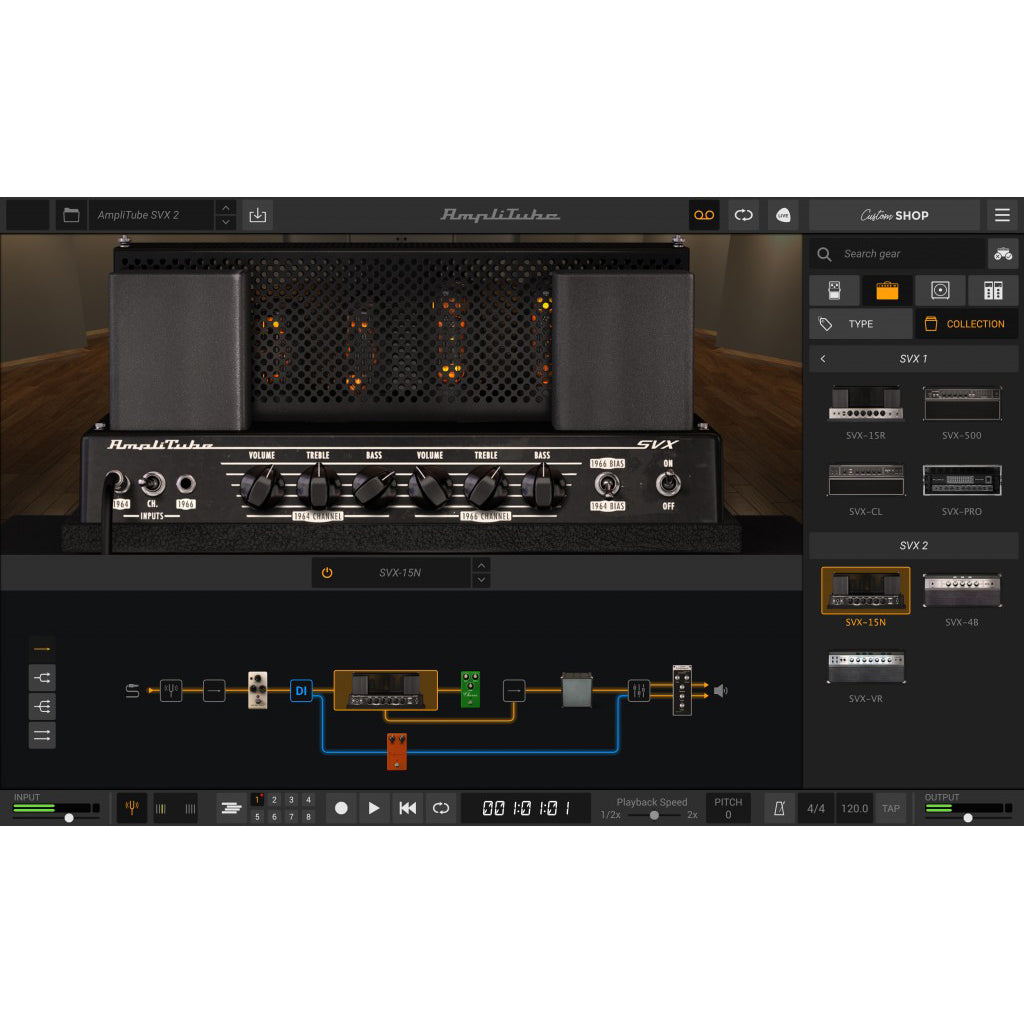 IK Multimedia AmpliTube SVX 2