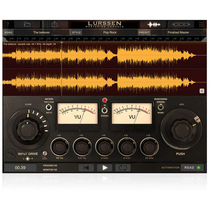 IK Multimedia Lurssen Mastering Control Software
