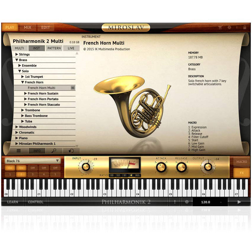 IK Multimedia Miroslav PhilHarmonik 2 CE