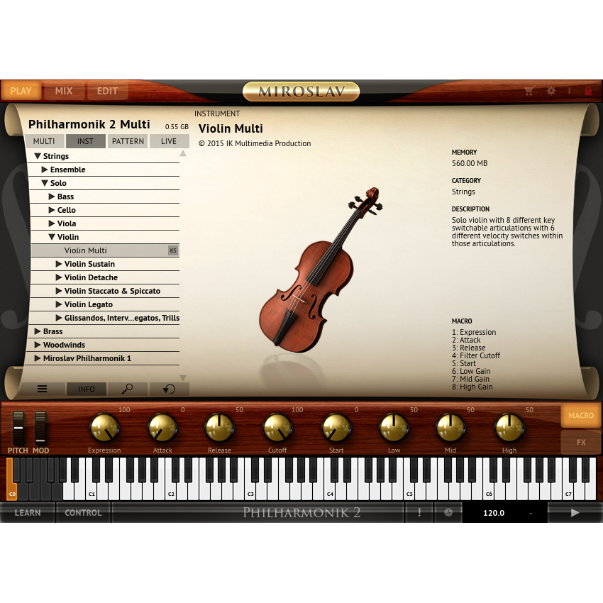IK Multimedia Miroslav PhilHarmonik 2 Crossgrade
