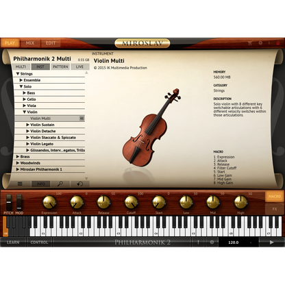 IK Multimedia Miroslav PhilHarmonik 2 Crossgrade