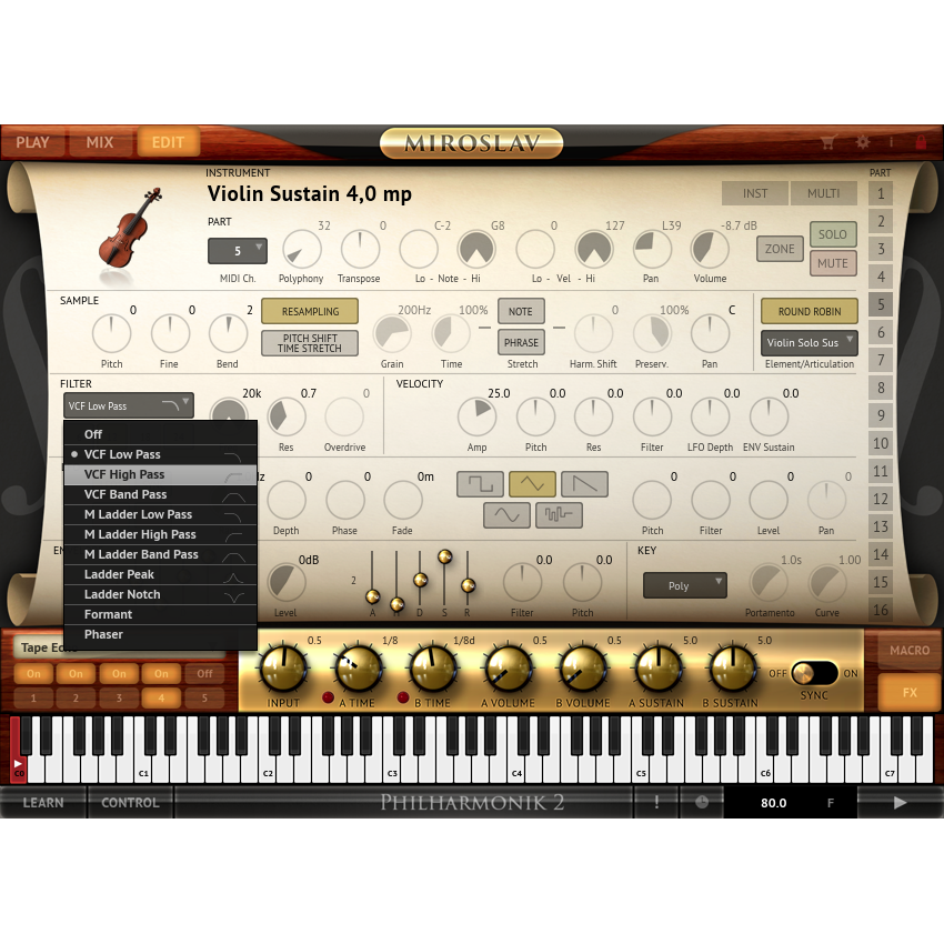 IK Multimedia Miroslav PhilHarmonik 2 Upgrade