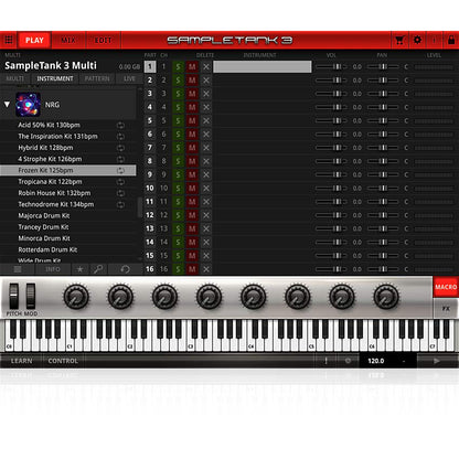 IK Multimedia SampleTank Custom Shop NRG