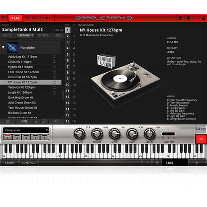 IK Multimedia SampleTank Custom Shop Nanotube