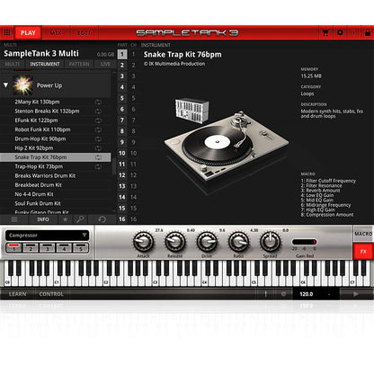 IK Multimedia SampleTank Custom Shop Power Up