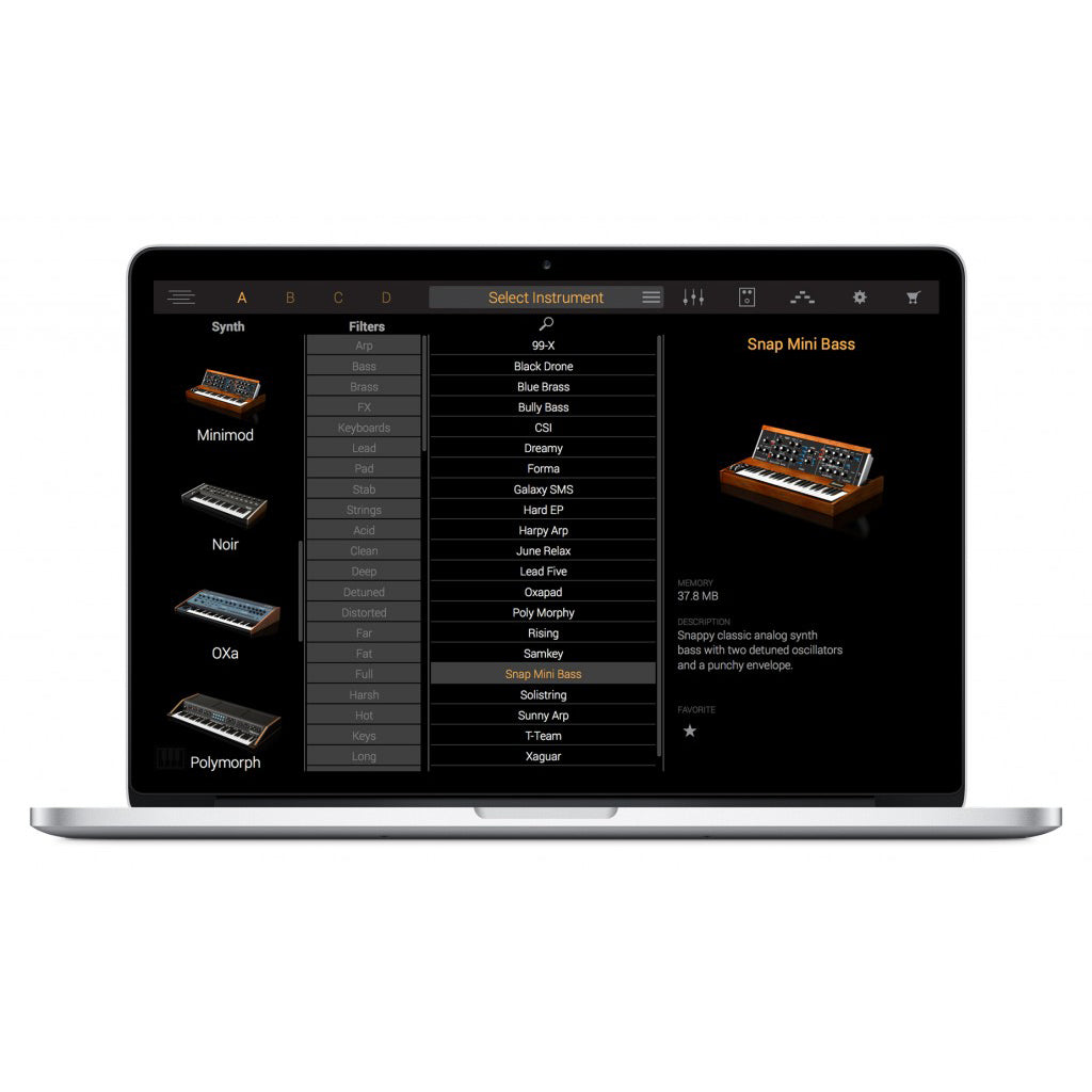 IK Multimedia Syntronik Legendary Synth Powerhouse