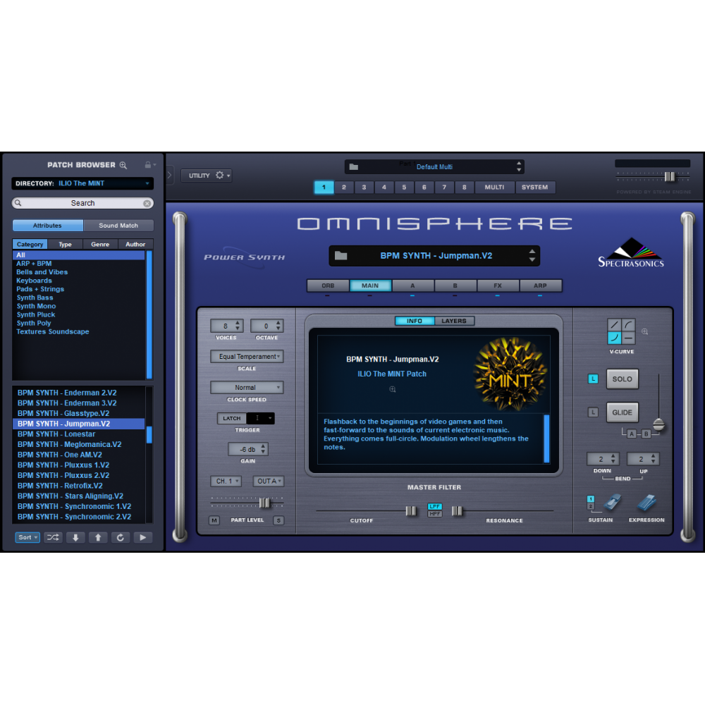 ILIO The Mint for Omnisphere 2 (Sonic Gold)