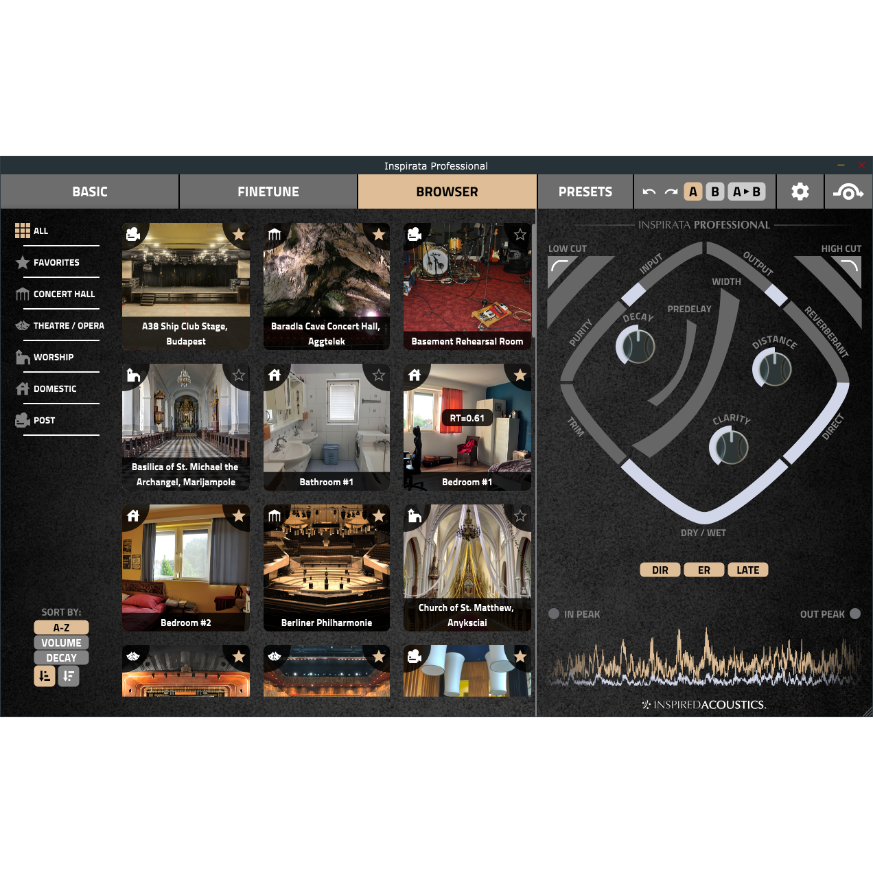 Inspired Acoustics INSPIRATA Professional Upgrade from Personal