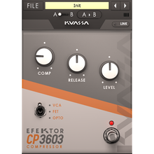 KUASSA Efektor CP3603 Compressor Plug-In