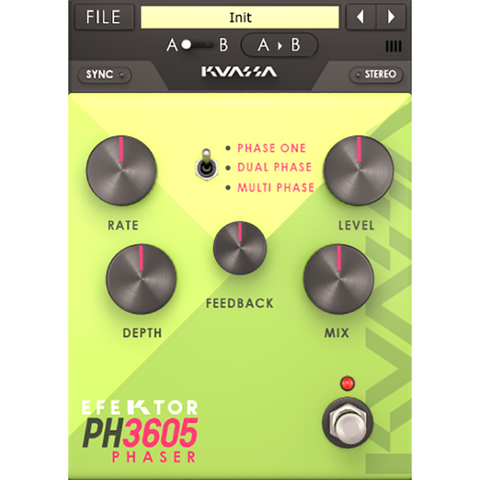 KUASSA Efektor PH3605 Phaser Plug-In