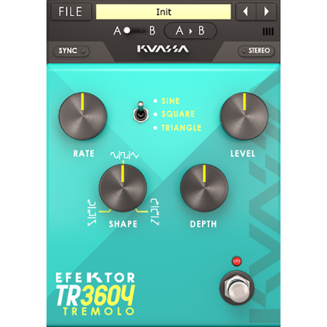 KUASSA Efektor TR3604 Tremolo Plug-In