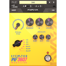 KUASSA Efektor WF3607 Wah Filter Plug-In