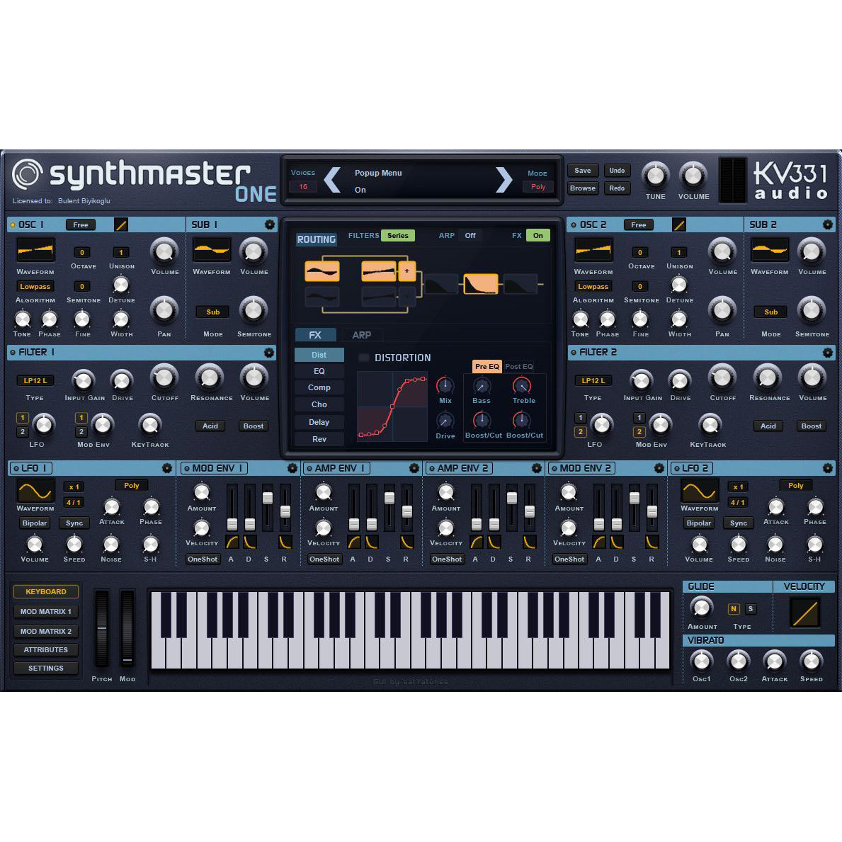 KV331 Audio SynthMaster Player to 1+2 Bundle Upgrade