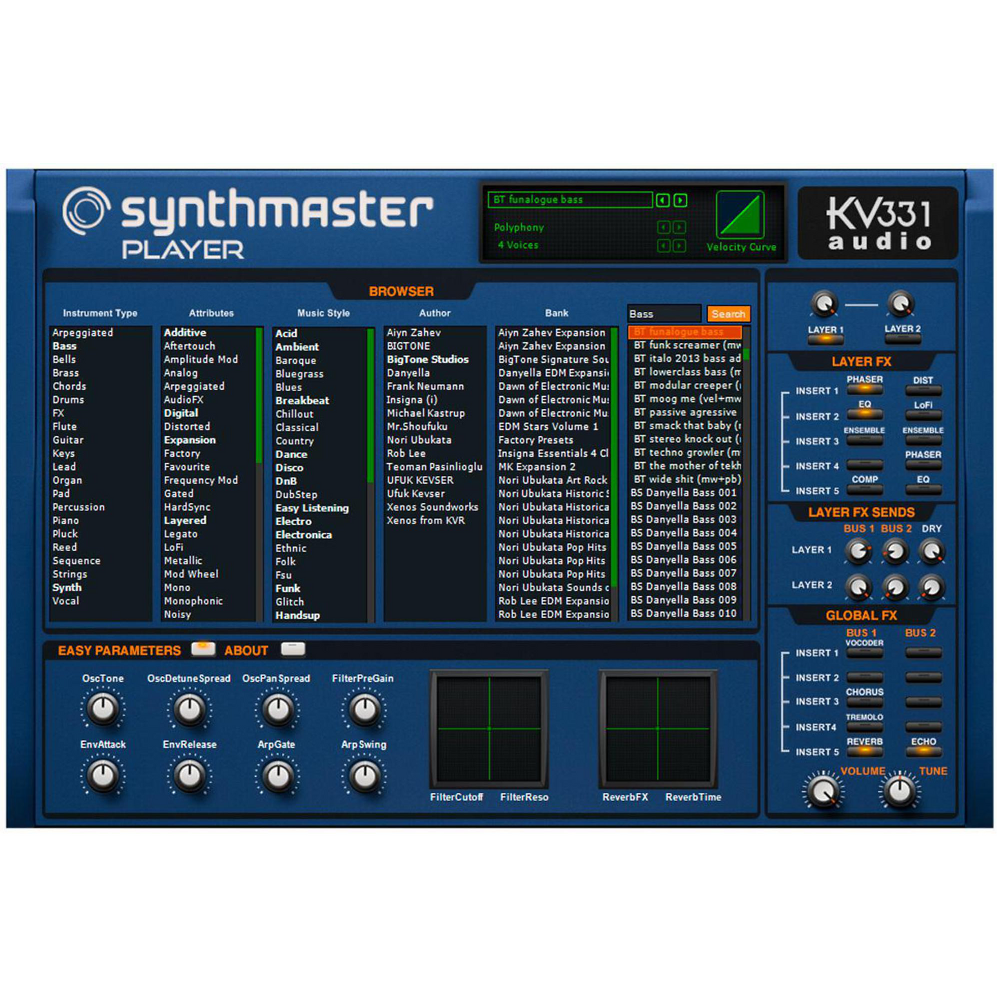 KV331 Audio Everything Bundle Upgrade from SynthMaster