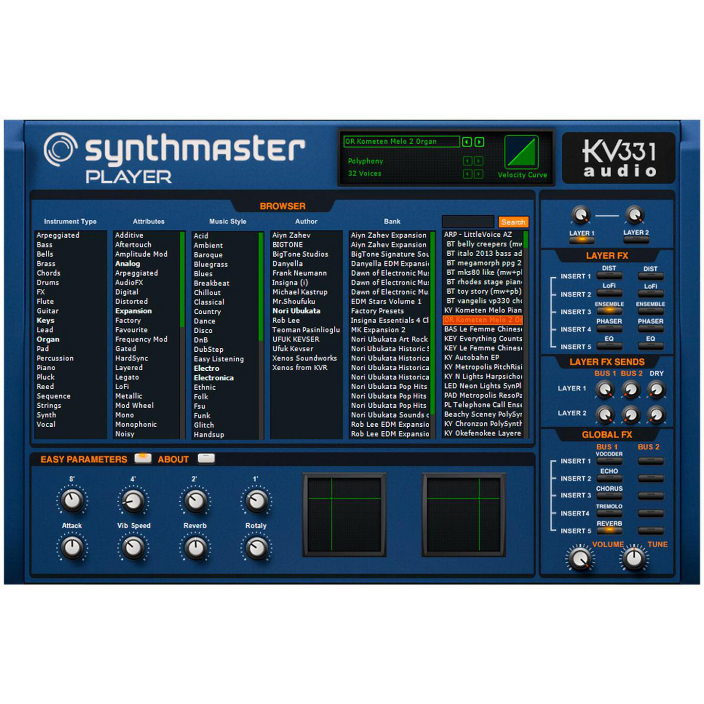 KV331 Audio Everything Bundle Upgrade from SynthMaster