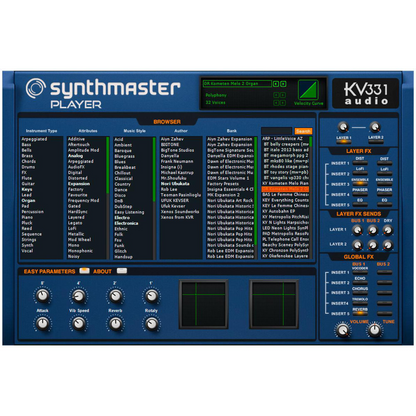 KV331 Audio Everything Bundle Upgrade from SynthMaster