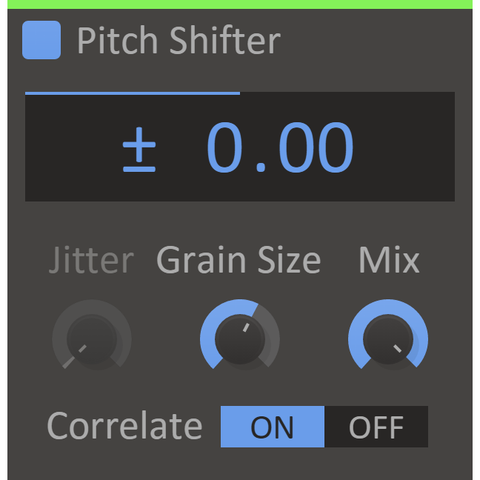 Kilohearts Pitch Shifter Plug-In