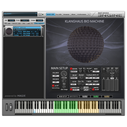 Best Service Klanghaus Bio Machine
