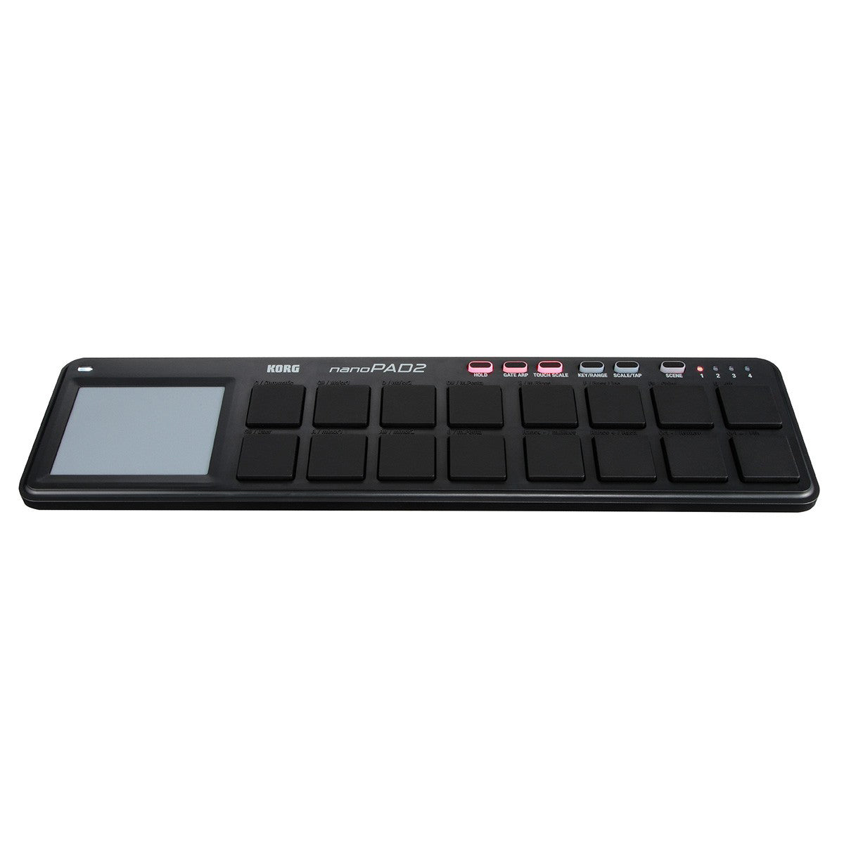 Korg nanoPAD2 USB MIDI Slim-Line Controller (Black)