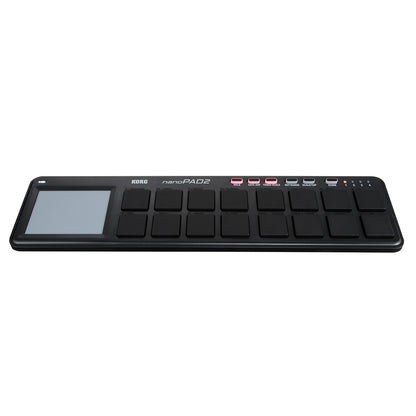 Korg nanoPAD2 USB MIDI Slim-Line Controller (Black)