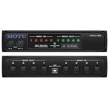 MOTU micro lite MIDI Interface