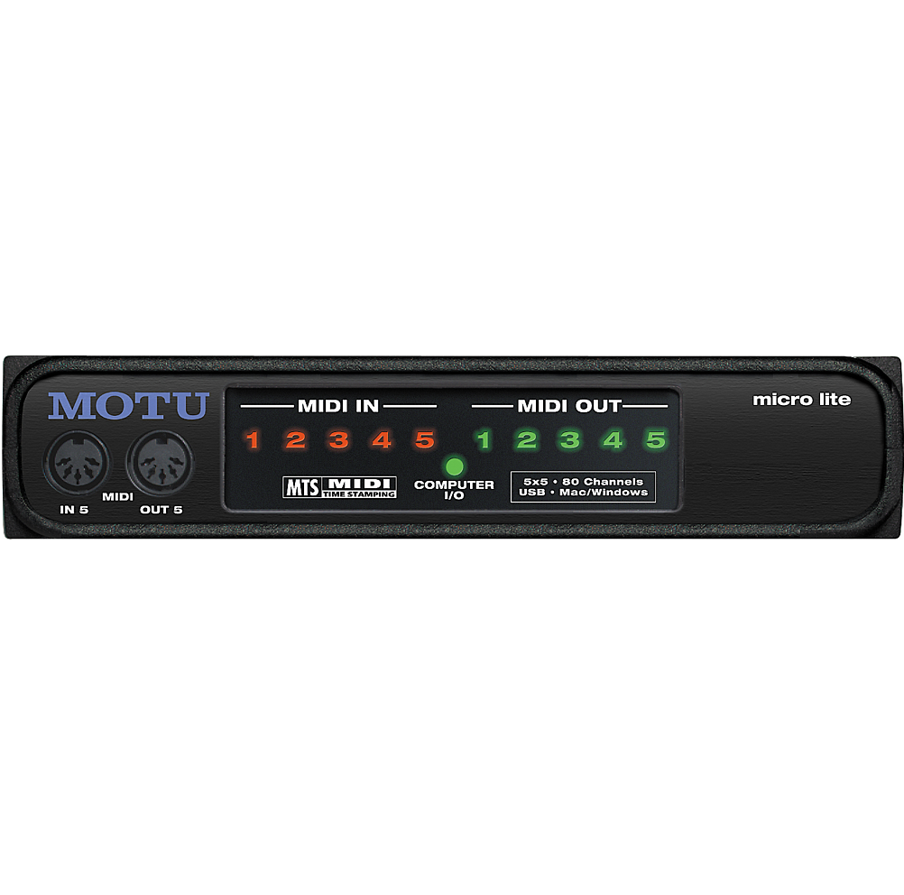 MOTU micro lite MIDI Interface