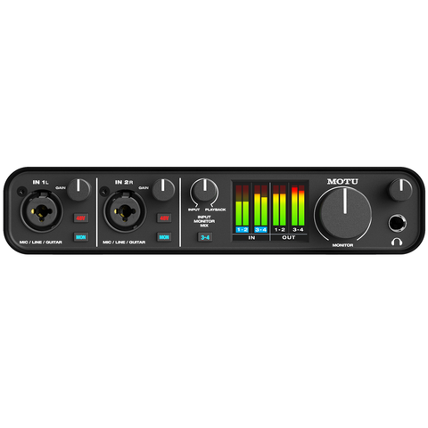 MOTU M4 Audio Interface (4x4 USB-C)