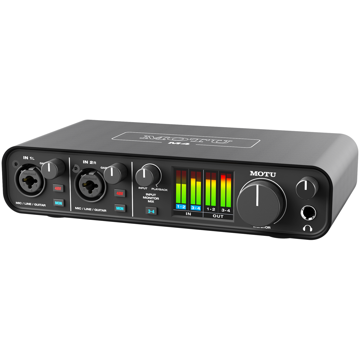 MOTU M4 Audio Interface (4x4 USB-C)