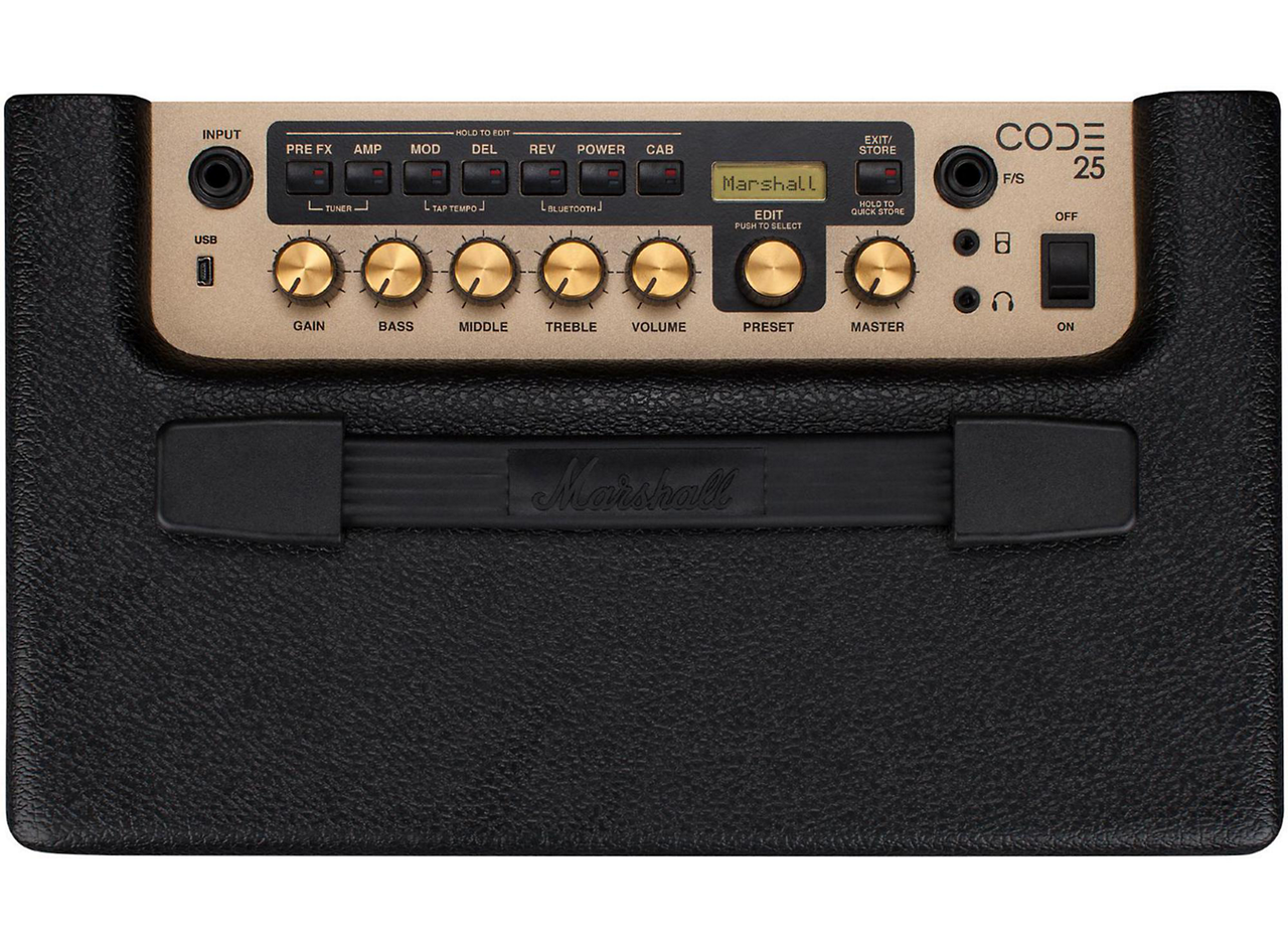 Marshall Code 25 Digital Combo Guitar Amp (25-Watt - 1 x 10")