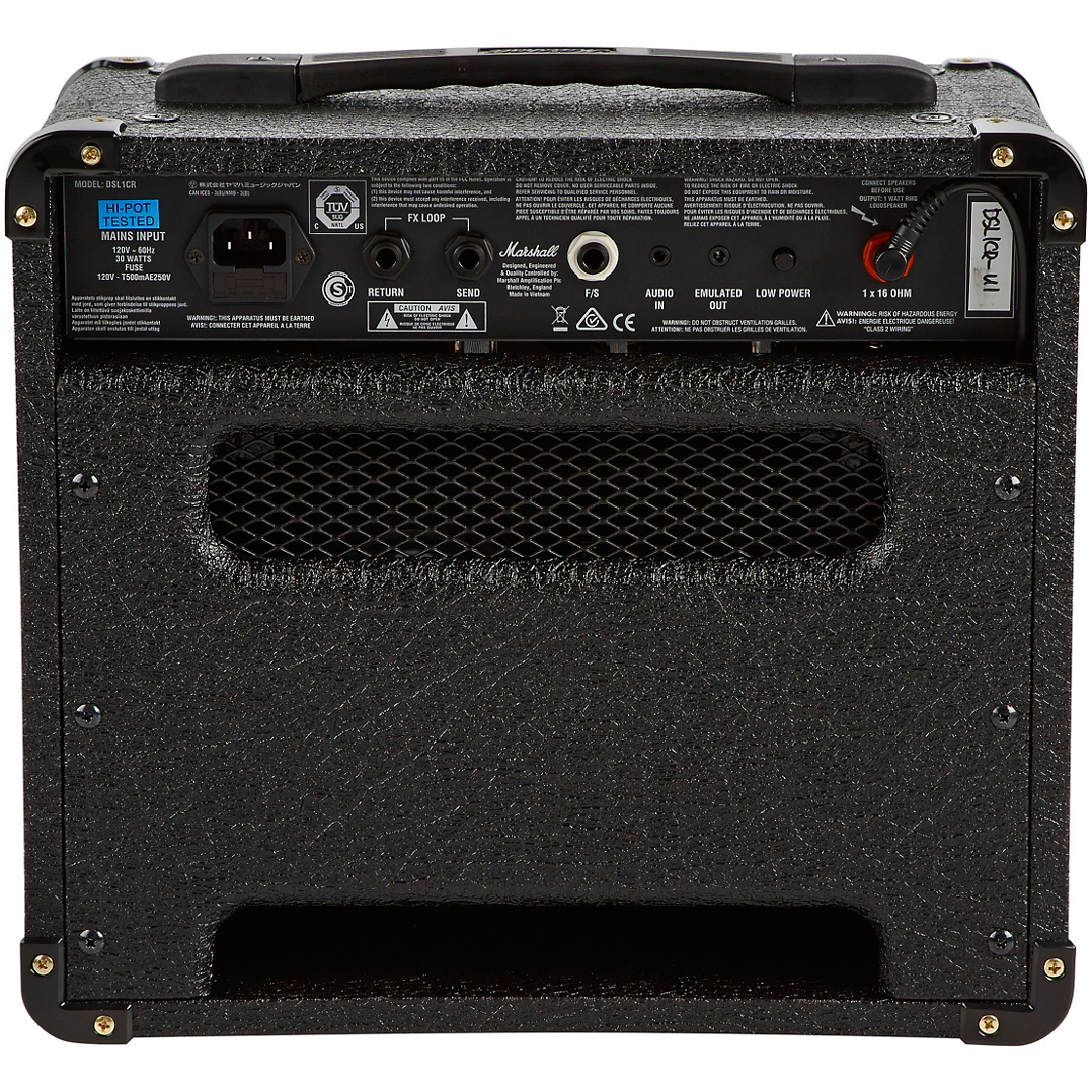 Marshall DSL1CR Tube Combo Guitar Amp (1-Watt - 1 x 8")