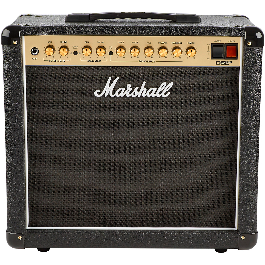 Marshall DSL20CR Tube Combo Guitar Amp (20-Watt - 1 x 12")