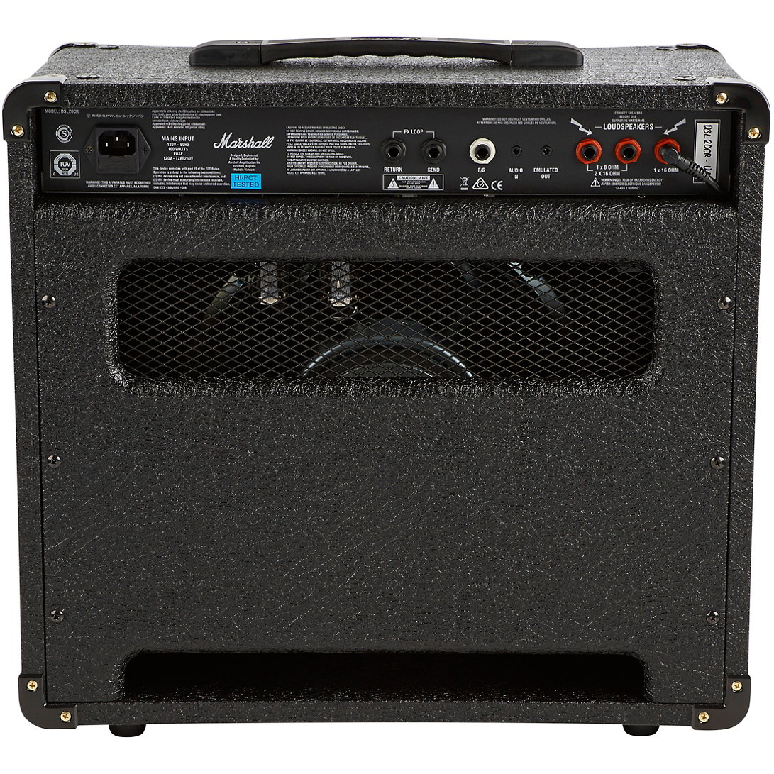 Marshall DSL20CR Tube Combo Guitar Amp (20-Watt - 1 x 12")