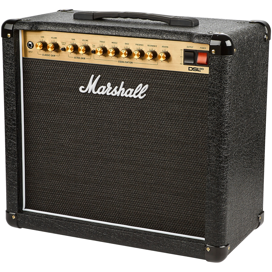 Marshall DSL20CR Tube Combo Guitar Amp (20-Watt - 1 x 12")