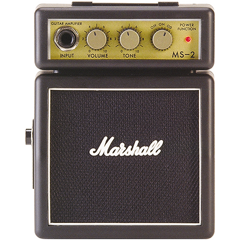Marshall MS-2-U Micro Amp Black (1-Watt - Battery-Power)